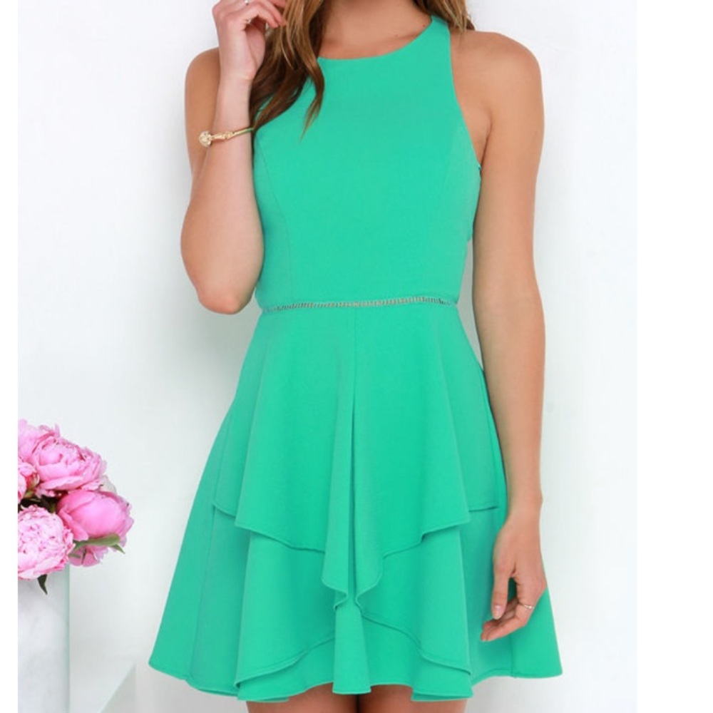 Mint Green Dress